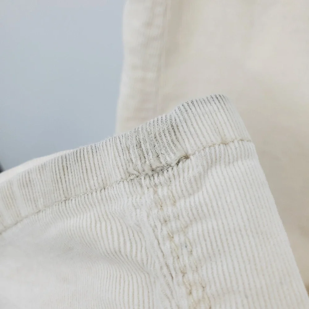 We The Free Free People Corduroy Flare Pants Cream Size 29 Boho Hippie Festival
